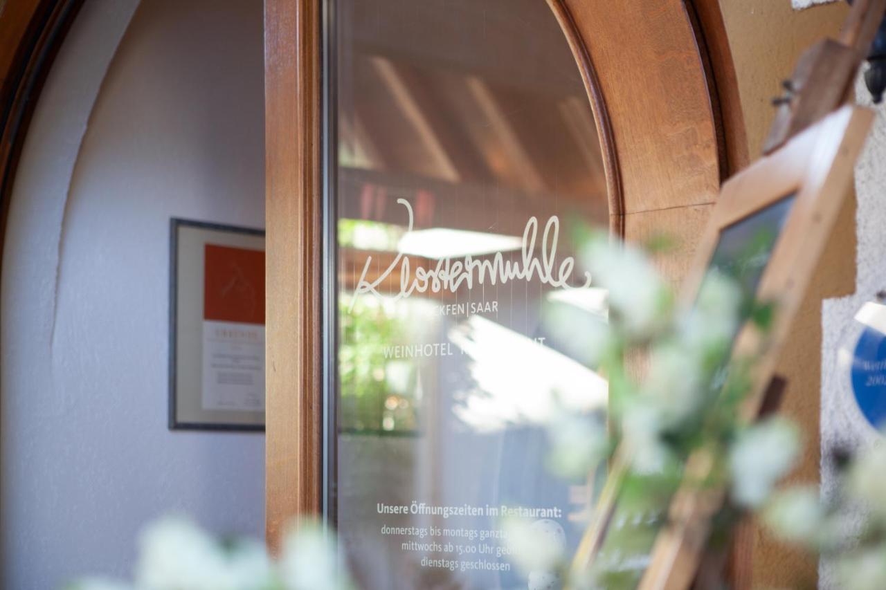 Weinhotel Restaurant Klostermuehle Ockfen 外观 照片